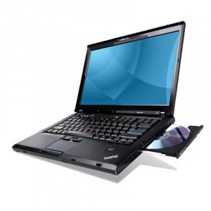 Laptop Lenovo 14.1" T400, Intel Core2Duo P8700 2.53GHz, 4GB DDR3, 250GB, Geanta cadou, DVD-RW - Img 2