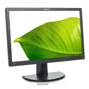 Monitor LCD 24" Lenovo L2440p, 1920x1200, 5ms, VGA, DVI, Cabluri incluse - Img 1