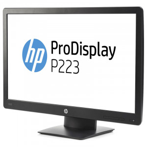 Monitor LED 21.5" HP P223, Grad A, 1920x1080, 5ms, VGA, DisplayPort, Cabluri incluse - Img 3