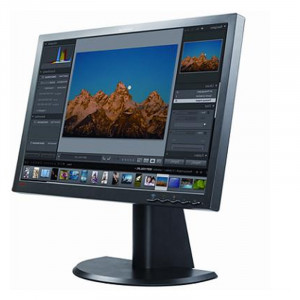 Monitor LED 22" Lenovo LS221WA, Grad A, 1680x1050, Widescreen, 5ms, DVI, VGA, Cabluri incluse - Img 1