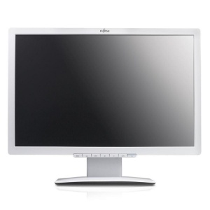 Monitor LED Fujitsu Siemens Alb B22W-7 22", 1680x1050, 5ms, VGA, DVI, Cabluri incluse - Img 2