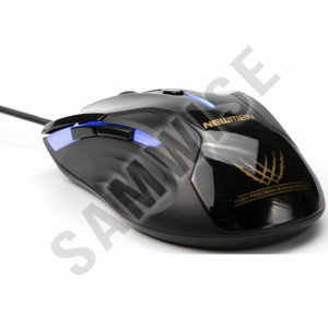 Mouse Gaming Newmen N500 Black, 1600 DPI, Selector DPI + Mousepad - Img 4