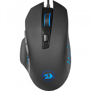 Mouse Gaming Redragon Gainer Black, USB, 3200 dpi, Iluminare LED - Img 1