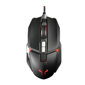 Mouse gaming Riotoro Aurox negru iluminare RGB - Img 3