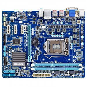 Placa de baza Gigabyte GA-H61M-S2V fara I/O shield - Img 2