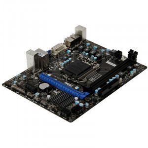 Placa de baza MSI H61M-P31(G3), Socket LGA1155, FSB 1333/1600MHz, 2 x DDR3, PCI-Express Gen3, 4 x SATA2, DVI, VGA - Img 3