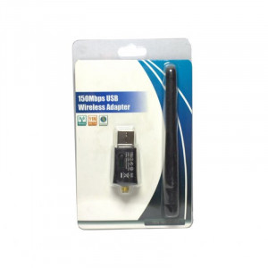 Placa retea Wireless USB 2.0 2DB cu antena, 2.4GHz, 150Mbps - Img 2