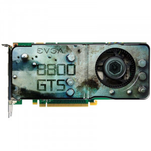 Placa video EVGA GeForce 8800 GTS, 512MB DDR3 256-bit, 2x DVI, PCI-Ex - Img 1