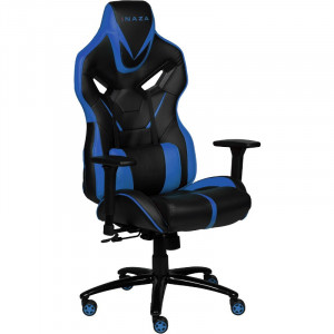 Scaun Gaming Inaza Predator negru cu albastru, Open Box - Img 4