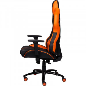 Scaun Gaming Inaza Predator negru-portocaliu - Img 2
