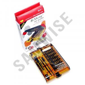 Set de surubelnite de precizie 45 in 1, otel-carbon Bi Sheng BS-6089 - Img 4
