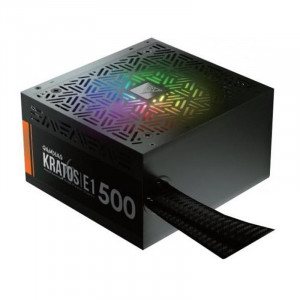 Sursa Gaming Gamdias Kratos E1 RGB 500W, Eficienta 80%, 5x SATA, 2x MOLEX, 2x 6+2 pin, PFC activ - Img 3