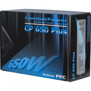 Sursa Inter-Tech 650W Combat Power Plus, 4x SATA, 4x Molex, 1x 6+2 PCI-E, PFC Activ, 80+ - Img 4