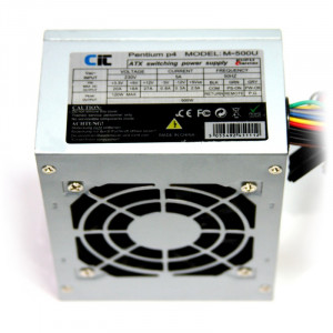Sursa Micro ATX CIT 500W M500-U, 2 x SATA, 4 x MOLEX - Img 3