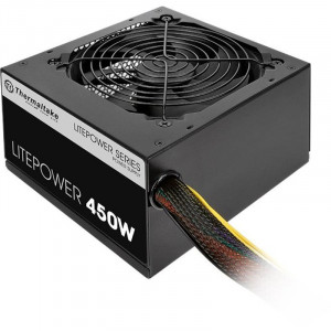 Sursa Thermaltake Litepower GEN2 450W, 4x SATA, 4x MOLEX, 2x 6+2 pin PCI-E, PFC activ - Img 1