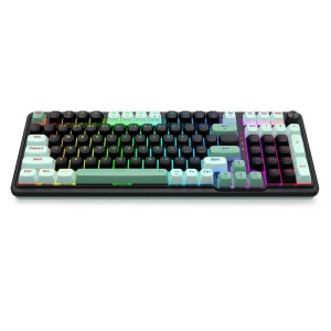 Tastatura gaming mecanica Redragon Eisa Magnetic neagra cu verde iluminare RGB - Img 4