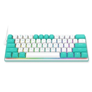 Tastatura gaming mecanica Redragon Fidd alba iluminare RGB - Img 4