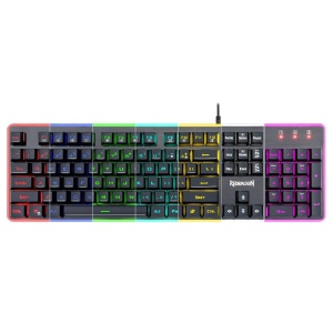 Tastatura Gaming Redragon Dyaus 2 Iluminare RGB, Taste fara conflict, 12 Taste multimedia - Open BOX