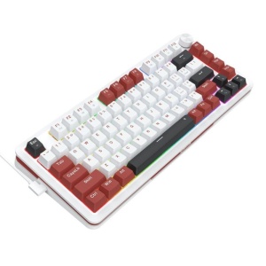 Tastatura Gaming Redragon Stormhunter Alba RGB Switch-uri Magnetice Redragon Roz Mecanica, Open Box - Img 6