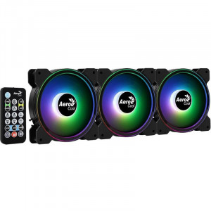 Ventilatoare Aerocool Saturn 12F ARGB Pro 3 Fan Pack, 120 mm, telecomanda - Img 3