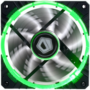 Ventilator ID-Cooling CF-12025-G, Green LED, 120mm - Img 1