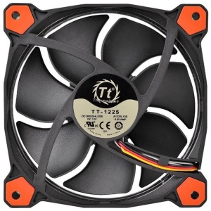 Ventilator Thermaltake Riing 12 High Static Pressure 120mm iluminare rosie - Img 3