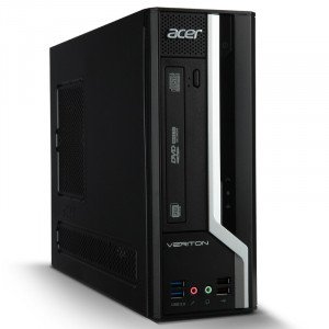 Calculator Acer Veriton X4630G SFF, Intel Core i3-4130 3.4GHz, 8GB DDR3, SSD 120GB, DVD-RW - Img 1