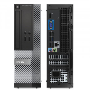Calculator Dell 3020 SFF, Intel Core i3 4150 3.5GHz, 8GB DDR3, 320GB, HD Graphics 4400, USB 3.0, DVD-RW - Img 2