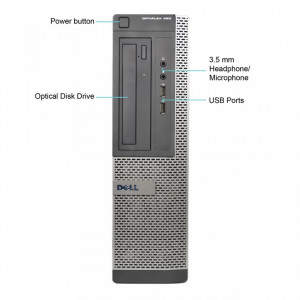 Calculator DELL 390 DT, Intel Core i3 2100 3.1GHz, 4GB DDR3, 250GB, DVD-ROM - Img 3