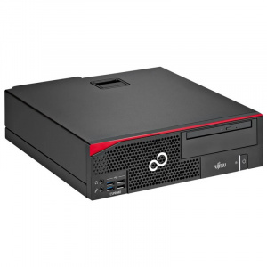 Calculator Fujitsu Esprimo D757 SFF, Intel Core i5 7400 3GHz, 8GB DDR4, SSD 128GB, HDD 500GB, USB 3.0, DVD-RW - Img 2