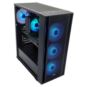 Calculator Gaming Aura V6, AMD Ryzen 5 3600 3.6GHz, ASUS TUF B450-PLUS Gaming, 16GB DDR4, SSD 256GB, HDD 1TB, GTX 1080 8GB GDDR5 - Img 2