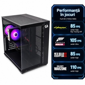Calculator Gaming Evo V8, Intel Core i7-9700K 3.6GHz, Gigabyte H370M D3H, 32GB DDR4, SSD NVMe 512GB, HDD 1TB, RTX 2080 8GB GDDR6 - Img 2