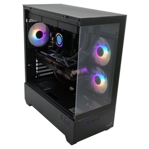 Calculator Gaming P500D V2, Intel Core i5 14400F turbo 4.7GHz, B760M DS3H, 32GB DDR4, SSD 512GB, HDD 6TB, RX 6800 16GB GDDR6 - Img 2