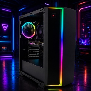 Calculator Gaming Renegade V6, AMD Ryzen Pro 5 3400G 3.7GHz, ASUS PRIME A320M-R, 16GB DDR4, SSD 240GB, HDD 1TB, GTX 1660 Ti 6GB GDDR6