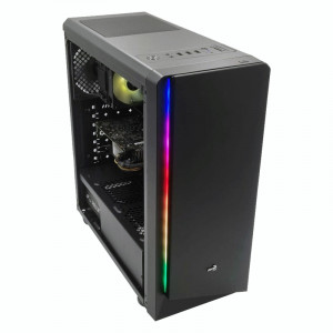 Calculator Gaming Rift-Aero v2, Intel Core i5-7400T turbo 3GHz, ASUS H110M-R, 16GB DDR4, SSD 250GB, HDD 1TB, GTX 1060 3GB DDR5 192-bit, 500W - Img 2