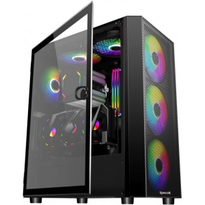 Calculator Gaming SkyFire V1, Intel Core i3-10300 3.7GHz, Asus Pro H410M-C2, 16GB DDR4, SSD 256GB, HDD 1TB, RX 580 8GB DDR5 - Img 5