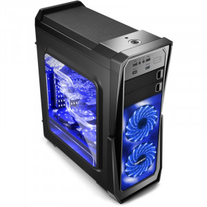 Calculator Gank II Gaming I5, Intel Core i5 6600 3.5GHz, 8GB DDR4, SSD 120GB, HDD 500GB, GTX970 4GB DDR5, Corsair 650W - Img 2