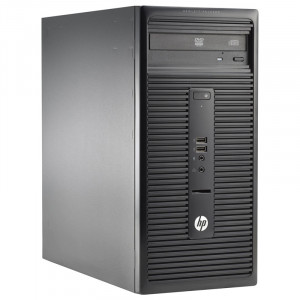 Calculator HP 280 G1 MT, Intel Core i3 4170 3.7GHz, 8GB DDR3, SSD 128GB, 320GB, nVIDIA GT 210 1GB DDR3, DVD-RW - Img 1