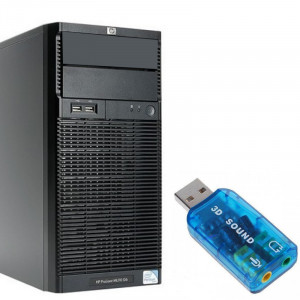 Calculator HP Proliant ML110 G6, Intel Core i3 550 3.2GHz, 4GB DDR3 ECC, 250GB, Placa sunet USB - Img 1