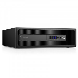 Calculator Incomplet HP EliteDesk 800 G2 SFF, Intel Q170, LGA1151, 6th Gen, 4x DDR4, SATA III, USB 3.0, Cooler inclus - Img 1