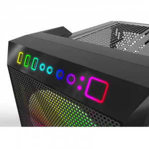 Carcasa Gaming Gamdias Apollo M1, MiddleTower, USB 3.0, Panou transparent - Img 4
