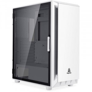 Carcasa Gaming Segotep Gank 5 Alba, Middle Tower, USB 3.0, Panou transparent - Img 1