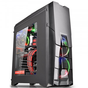 Carcasa Gaming Thermaltake Versa N25, Panou transparent, USB 3.0, Vent 120mm - Img 5