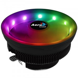 Cooler CPU Aerocool Core Plus RGB, 120mm, iluminare LED RGB - Img 1