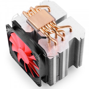 Cooler CPU Deepcool Gamer Storm Lucifer K2, Multi Socket, Ventilator 120mm, 4x Heatpipe-uri cupru - Img 3