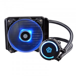 Cooler CPU ID-Cooling Auraflow, Racire cu lichid, Ventilator 120mm, Iluminare LED RGB - Img 3
