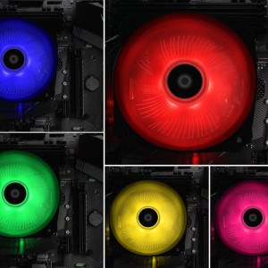 Cooler CPU ID-Cooling DK-03 PWM iluminare RGB - Img 4