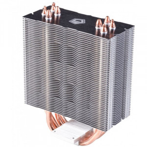 Cooler CPU ID-Cooling SE-214L-W LED Alb, Ventilator 130mm, 4x Heatpipe-uri cupru, MultiSocket - Img 4