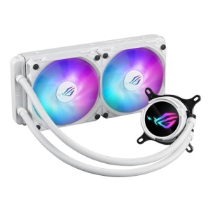 Cooler procesor cu lichid ASUS ROG STRIX LC III 240 iluminare aRGB alb - Img 2