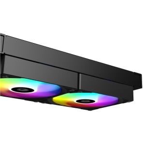 Cooler procesor cu lichid ID-Cooling FX240 LCD cu display iluminare aRGB - Img 3